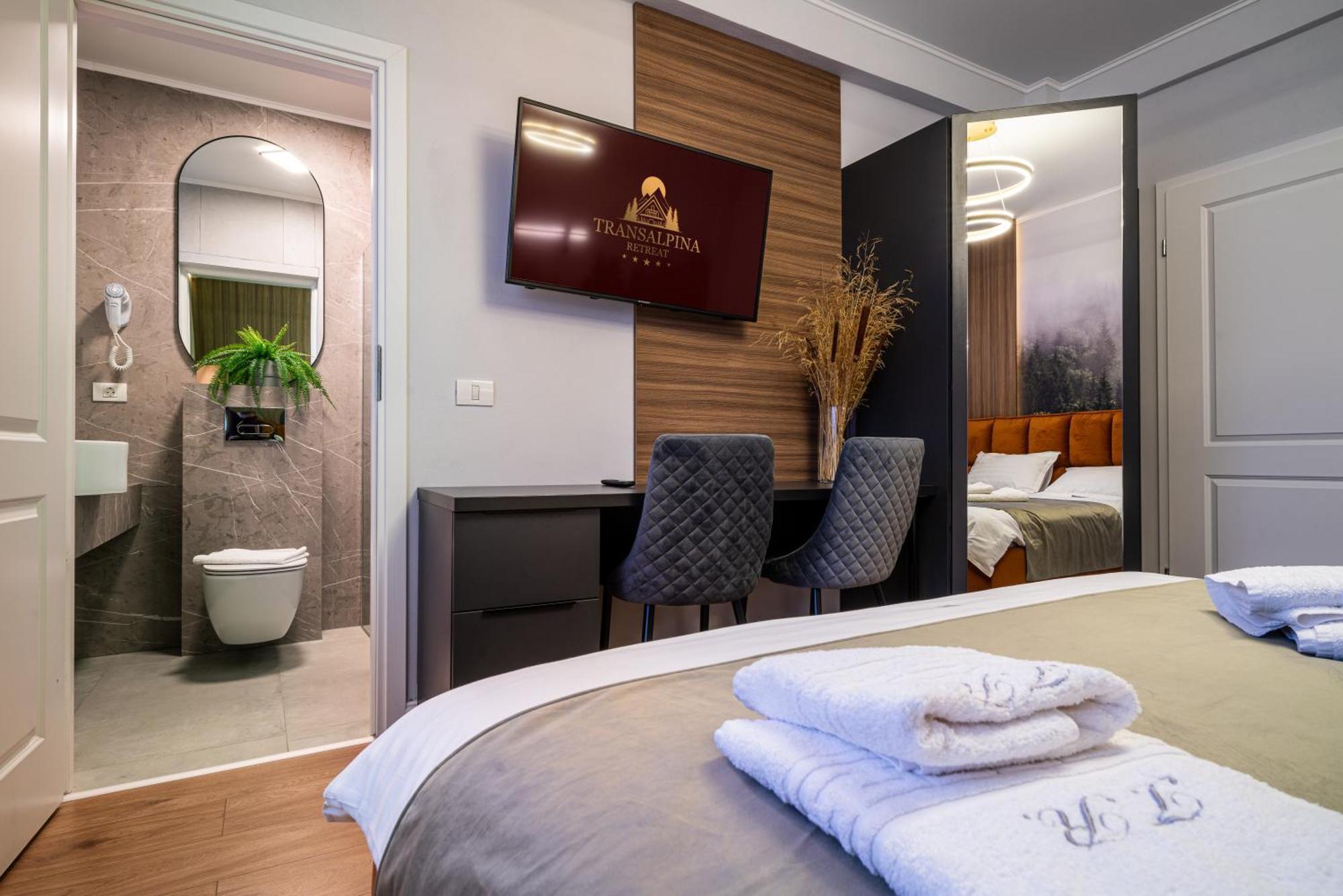 Hotel Transalpina Retreat Novaci-Străini Zewnętrze zdjęcie